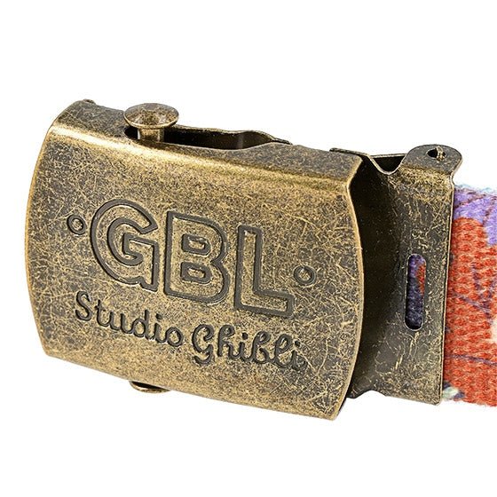 Official Ghibli Totoro Gacha Belt/Buckle • My Neighbor Totoro Ceinture/Strap • Small Totoro with Autumn Leaves GBL - Kamaji Market