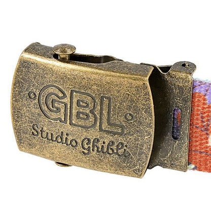 Official Ghibli Totoro Gacha Belt/Buckle • My Neighbor Totoro Ceinture/Strap • Small Totoro with Autumn Leaves GBL - Kamaji Market