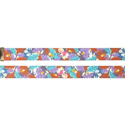 Official Ghibli Totoro Gacha Belt/Buckle • My Neighbor Totoro Ceinture/Strap • Small Totoro with Autumn Leaves GBL - Kamaji Market
