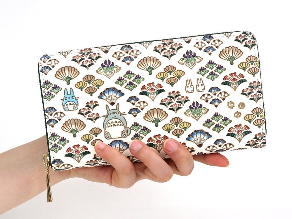 Official Ghibli Totoro Genuine Leather Wallet/Clutch • My Neighbor Totoro Coin Case/Purse/Pouch - Kamaji Market