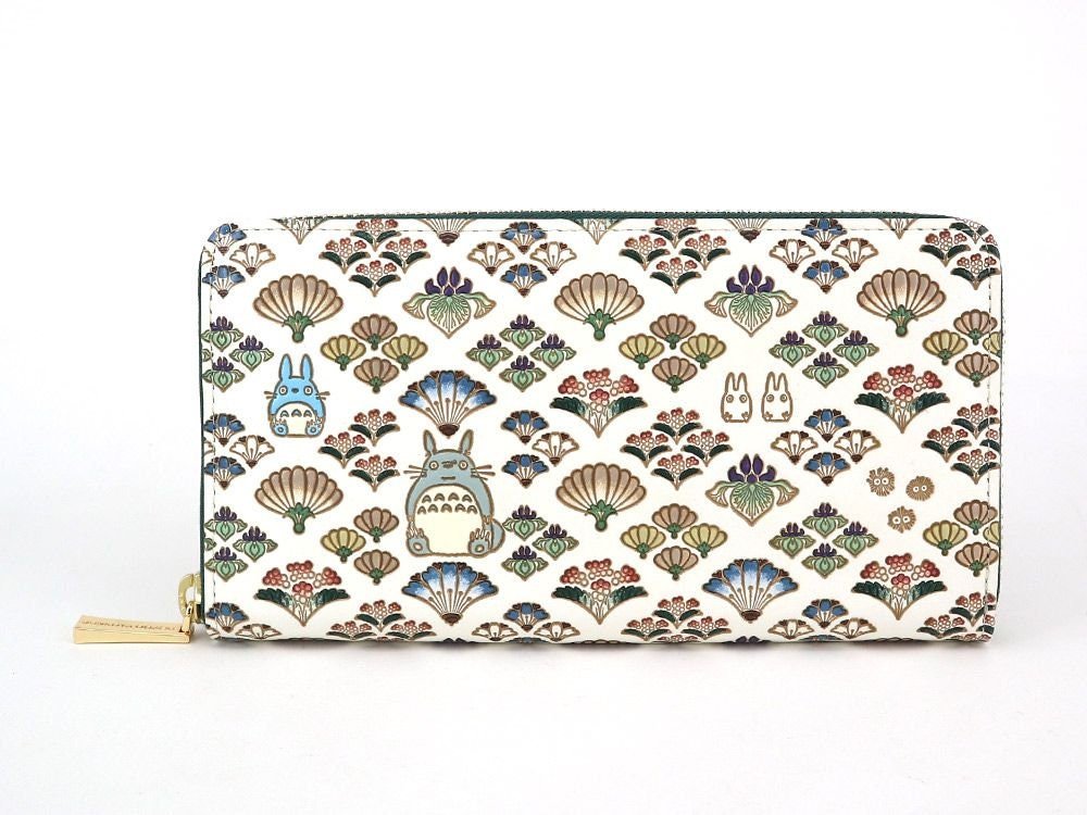 Official Ghibli Totoro Genuine Leather Wallet/Clutch • My Neighbor Totoro Coin Case/Purse/Pouch - Kamaji Market