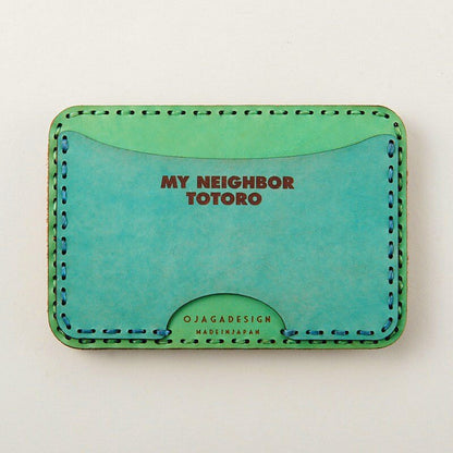 Official Ghibli Totoro Handmade Genuine Leather Card Case • My Neighbor Totoro Pass Case - Kamaji Market