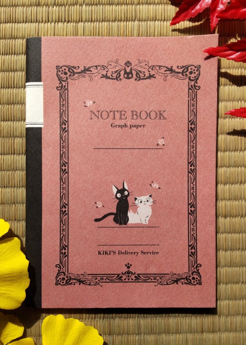 Official Ghibli Totoro, Kikis Delivery Notebook • Vintage Notepad/Sketchpad/Planner/Diary • Jiji Japanese Stationery - Kamaji Market