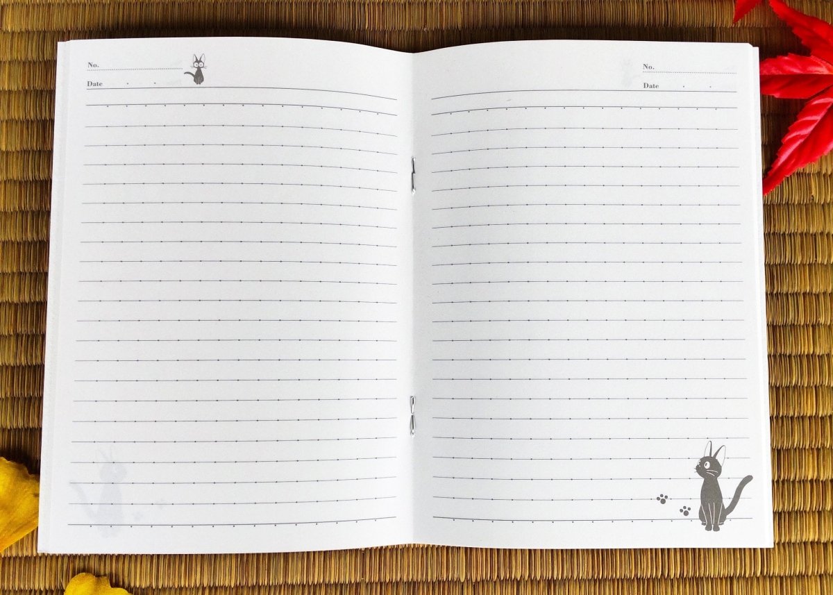 Official Ghibli Totoro, Kikis Delivery Notebook • Vintage Notepad/Sketchpad/Planner/Diary • Jiji Japanese Stationery - Kamaji Market
