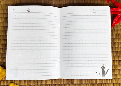 Official Ghibli Totoro, Kikis Delivery Notebook • Vintage Notepad/Sketchpad/Planner/Diary • Jiji Japanese Stationery - Kamaji Market