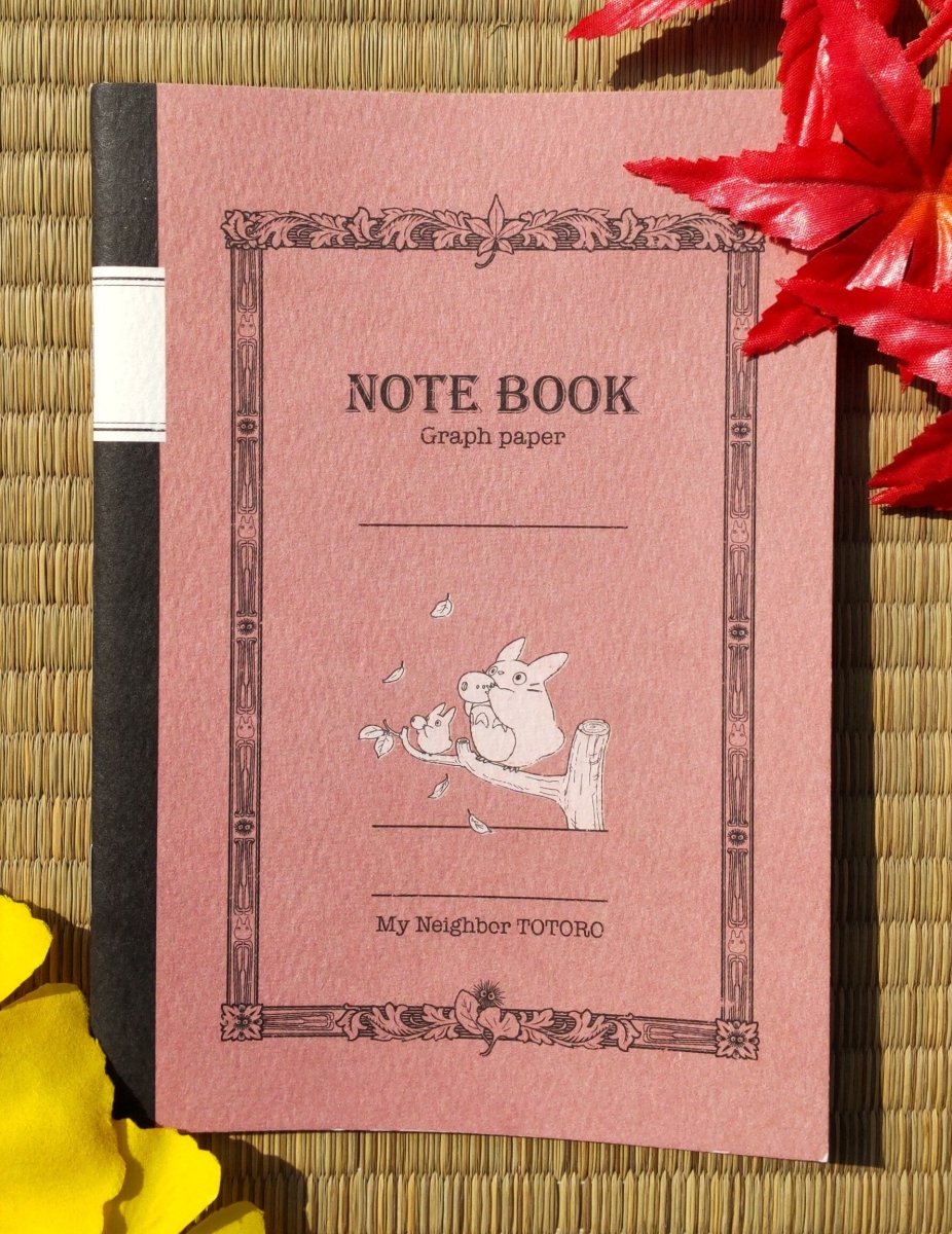 Official Ghibli Totoro, Kikis Delivery Notebook • Vintage Notepad/Sketchpad/Planner/Diary • Jiji Japanese Stationery - Kamaji Market