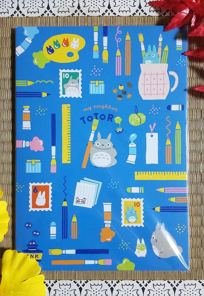 Official Ghibli Totoro, Kikis Delivery Notebook/Sketchbook/Writing pad/Planner/Notepad • Japanese Stationery • Jiji Gigi - Kamaji Market