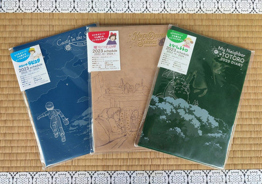 Official Ghibli Totoro, Kikis Delivery Service, Laputa Book Cover + Notepad • Notebook/Diary/Schedule book/Planner • Jiji - Kamaji Market