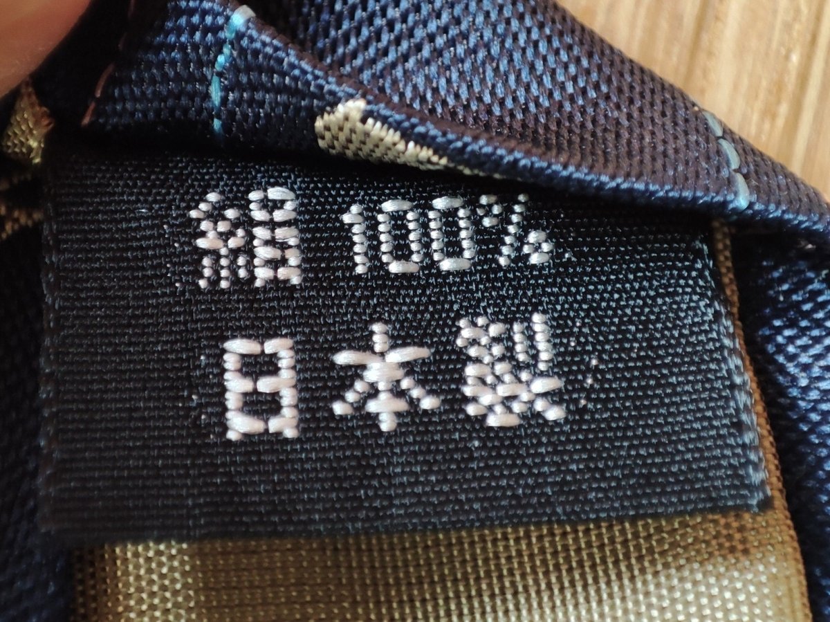 Official Ghibli Totoro Necktie • My Neighbor Totoro Neckwear/Ascot/Cravat/Accent Clothes • Blue Silk Neck Tie - Kamaji Market