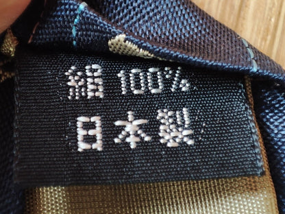 Official Ghibli Totoro Necktie • My Neighbor Totoro Neckwear/Ascot/Cravat/Accent Clothes • Blue Silk Neck Tie - Kamaji Market