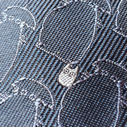 Official Ghibli Totoro Necktie • My Neighbor Totoro Neckwear/Ascot/Cravat/Accent Clothes • Blue Silk Neck Tie - Kamaji Market