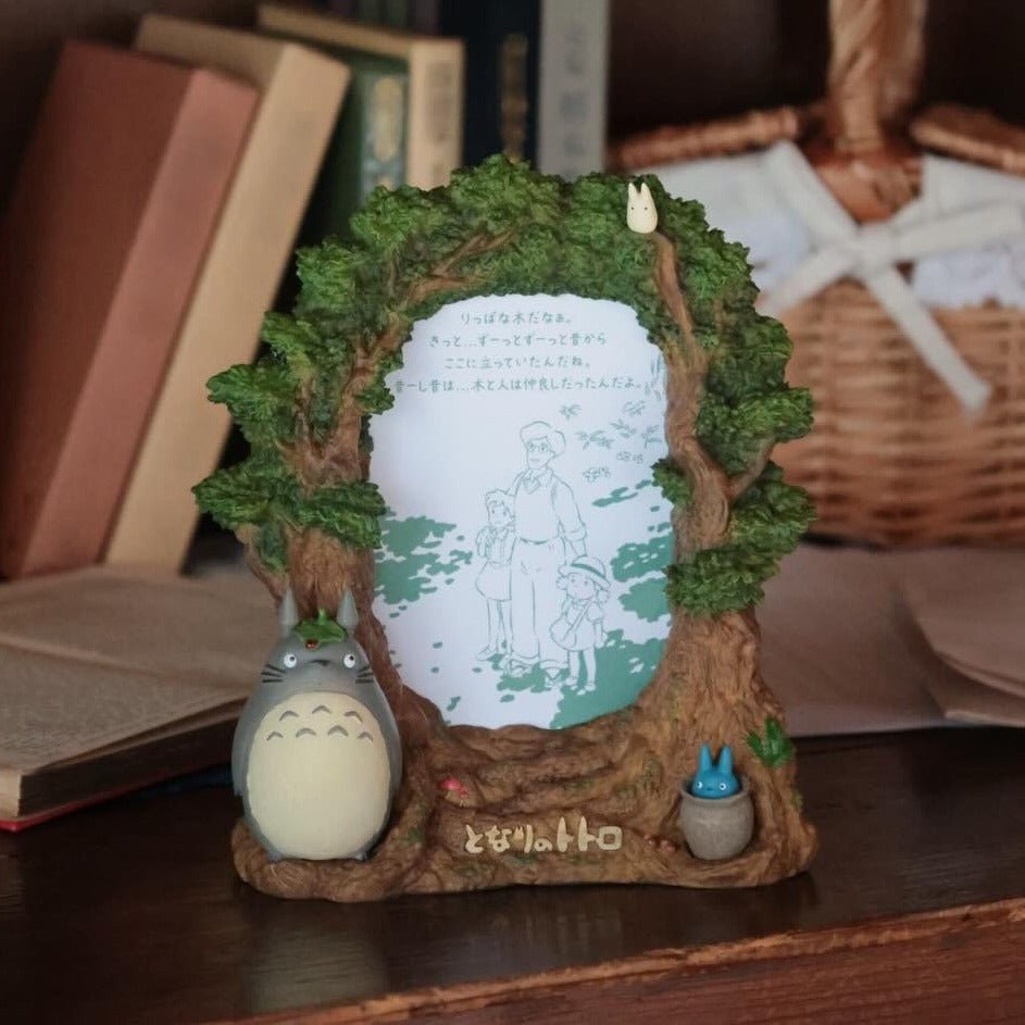Official Ghibli Totoro Photo Frame 2026 • My Neighbor Totoro Desk Decor/Interior Diorama - Kamaji Market