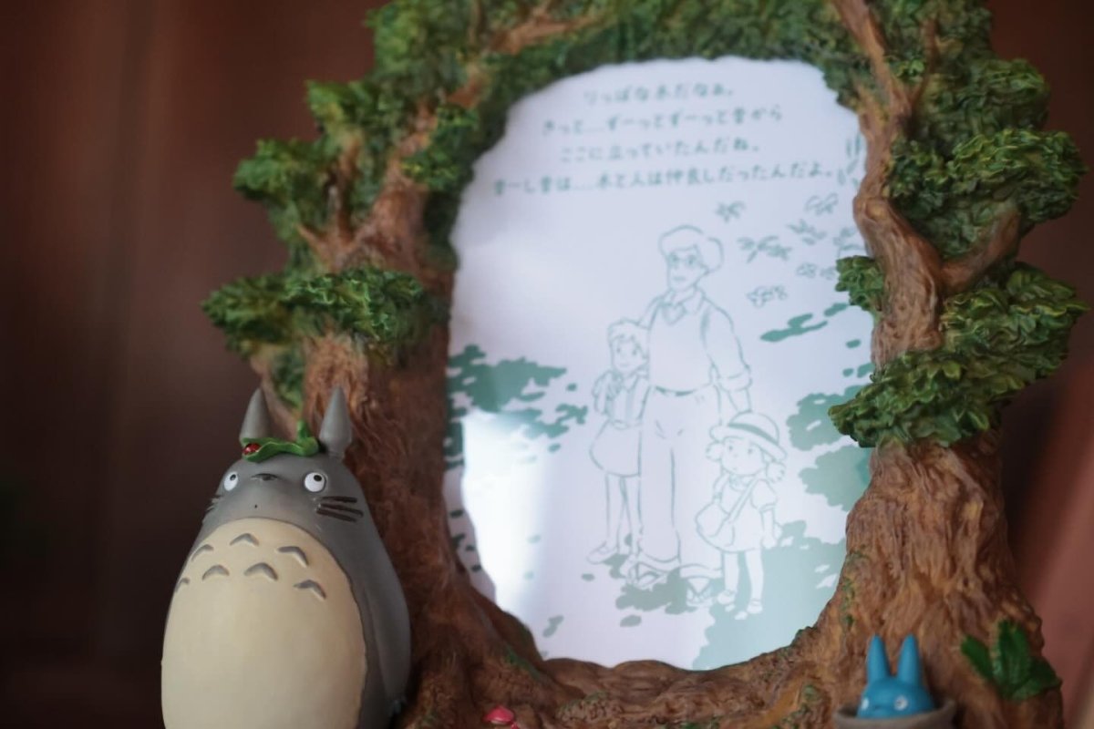 Official Ghibli Totoro Photo Frame 2026 • My Neighbor Totoro Desk Decor/Interior Diorama - Kamaji Market