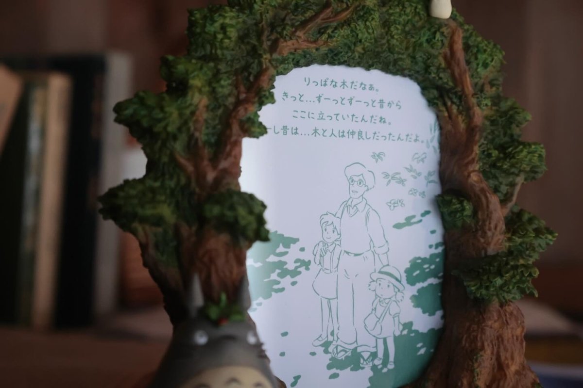 Official Ghibli Totoro Photo Frame 2026 • My Neighbor Totoro Desk Decor/Interior Diorama - Kamaji Market