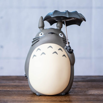 Official Ghibli Totoro Piggy Bank Figure • My Neighbor Totoro statue/home decor/interior diorama - Kamaji Market