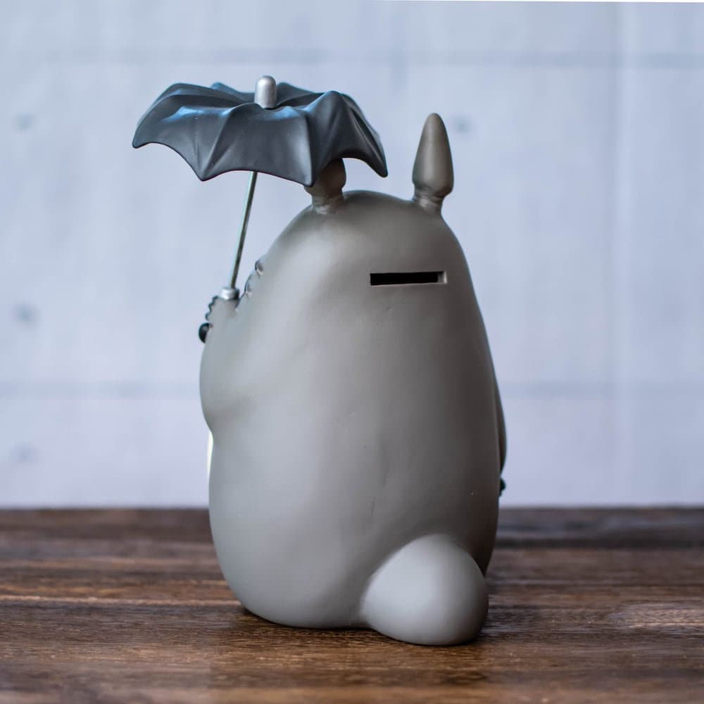 Official Ghibli Totoro Piggy Bank Figure • My Neighbor Totoro statue/home decor/interior diorama - Kamaji Market