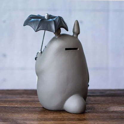 Official Ghibli Totoro Piggy Bank Figure • My Neighbor Totoro statue/home decor/interior diorama - Kamaji Market