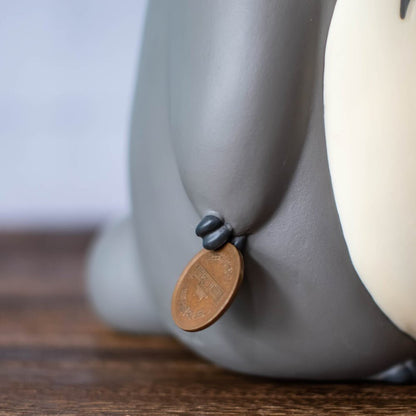 Official Ghibli Totoro Piggy Bank Figure • My Neighbor Totoro statue/home decor/interior diorama - Kamaji Market