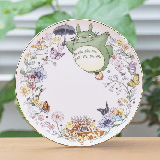 Official Ghibli Totoro Plate 2024 Noritake • My Neighbor Totoro Dinner Plate • Japanese Tableware/Dinnerware - Kamaji Market