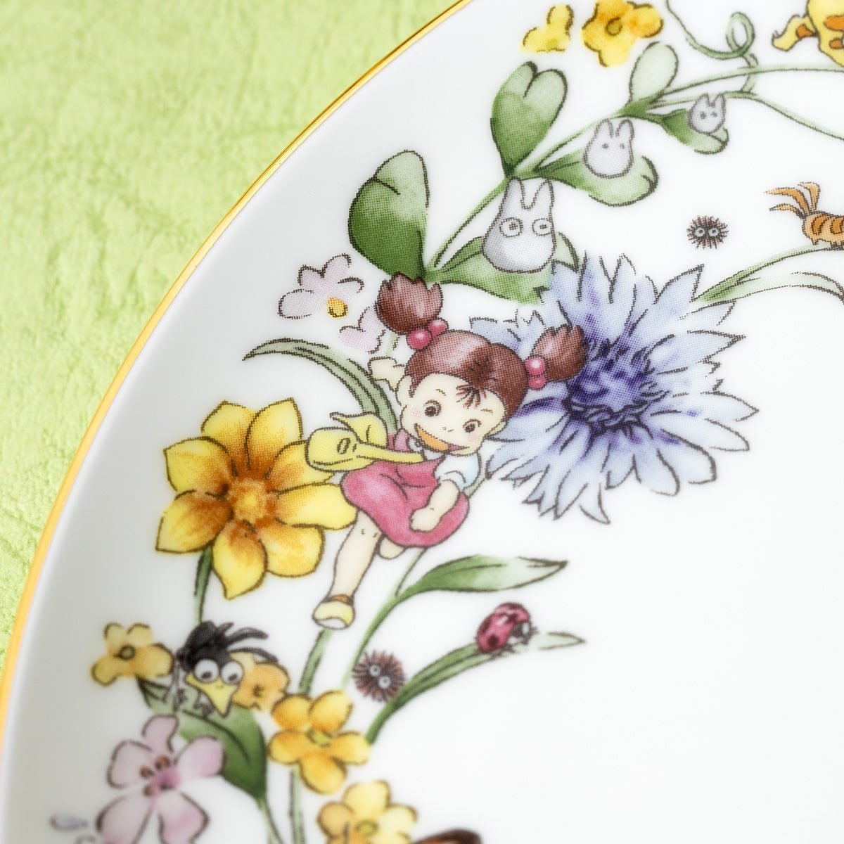 Official Ghibli Totoro Plate 2024 Noritake • My Neighbor Totoro Dinner Plate • Japanese Tableware/Dinnerware - Kamaji Market