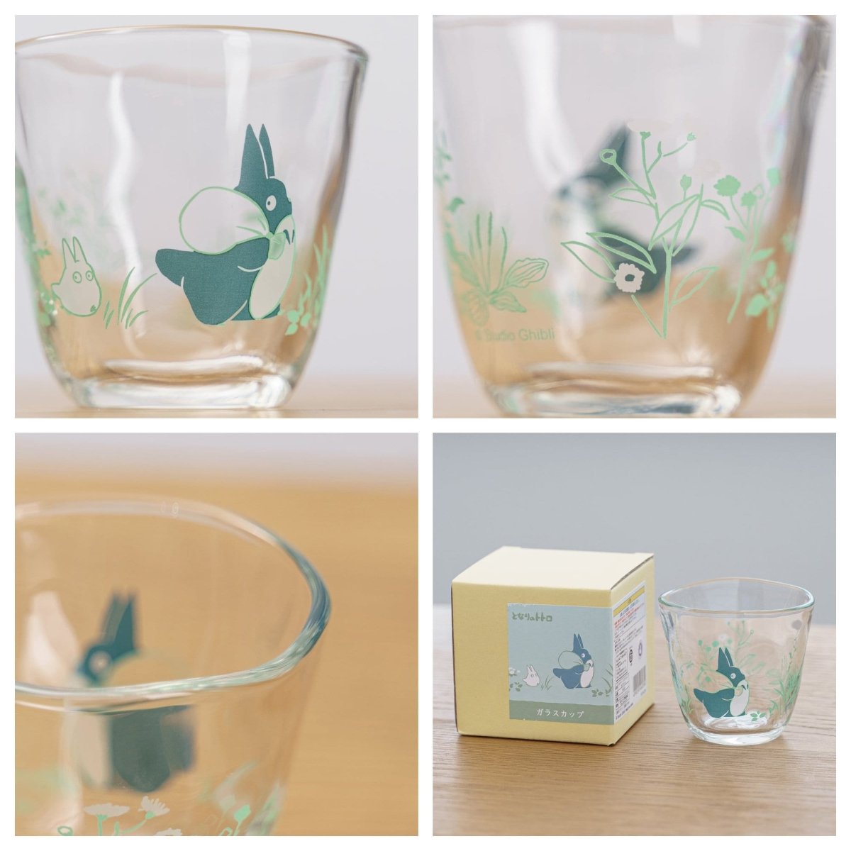 Official Ghibli Totoro, Ponyo Glass/Cup • My Neighbor Totoro, Ponyo on the Cliff Japanese Tableware - Kamaji Market