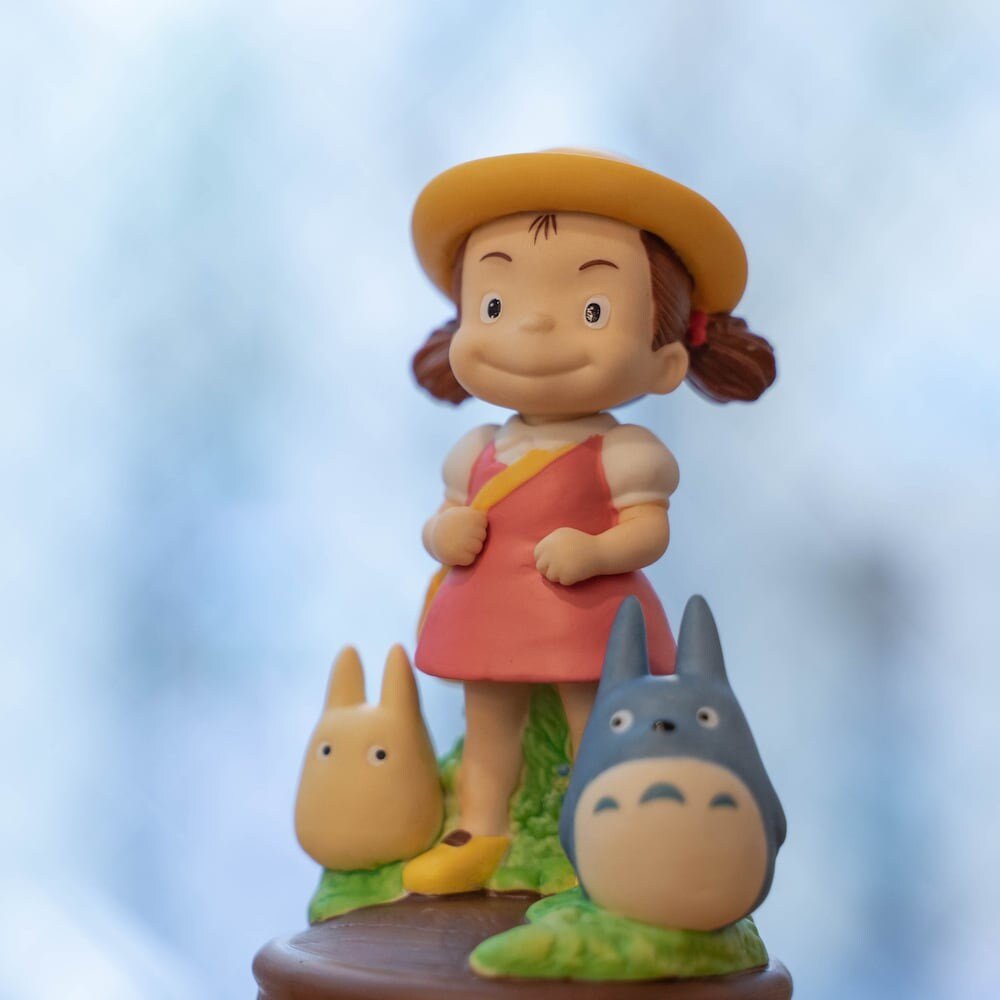 Official Ghibli Totoro Porcelain Music Box/Figure • My Neighbor Totoro Figurine/Statue/Replica/Interior Decor/Diorama - Kamaji Market