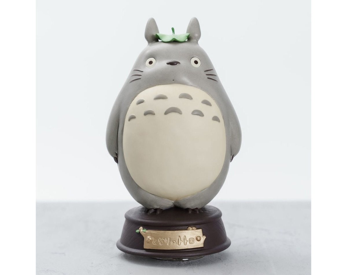 Official Ghibli Totoro Porcelain Music Box/Figure • My Neighbor Totoro Interior Decor/Diorama - Kamaji Market