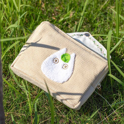 Official Ghibli Totoro Pouch • My Neighbor Totoro Pencil Case/Cosmetic Bag/Clutch/Wallet/Multi-case/Makeup Bag - Kamaji Market