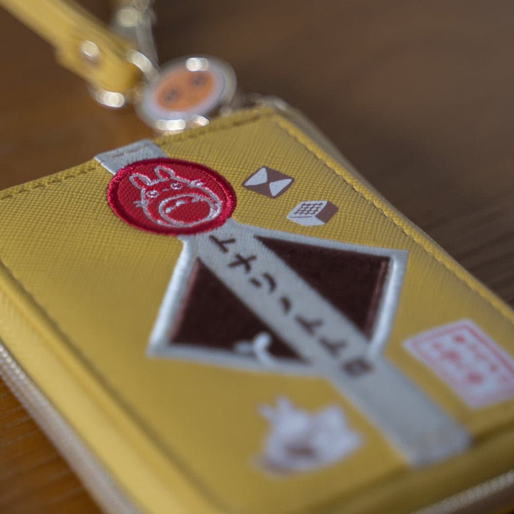 Official Ghibli Totoro Pouch/Clutch • My Neighbor Totoro Case/Cosmetic Bag/Wallet/Makeup Bag/Purse - Kamaji Market
