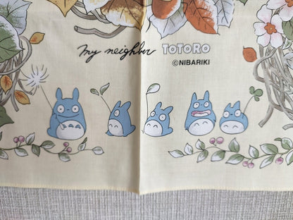 Official Ghibli Totoro Tapestry/Wall Hanging • My Neighbor Totoro Bandana/Neckerchief/Scarf/Handkerchief/Interior Decor - Kamaji Market