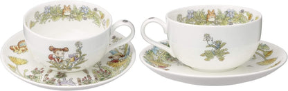 Official Ghibli Totoro Tea Cup Set • Japanese Bone China Noritake Milk Cup/Saucer • My Neighbor Totoro Tableware/Dishware Gift - Kamaji Market