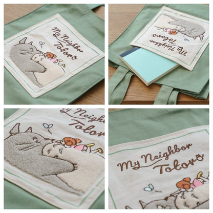 Official Ghibli Totoro Tote Bag/Card Case • My Neighbor Totoro Shoulder Bag/Shopper/Handbag/Hobo/Pass Case - Kamaji Market