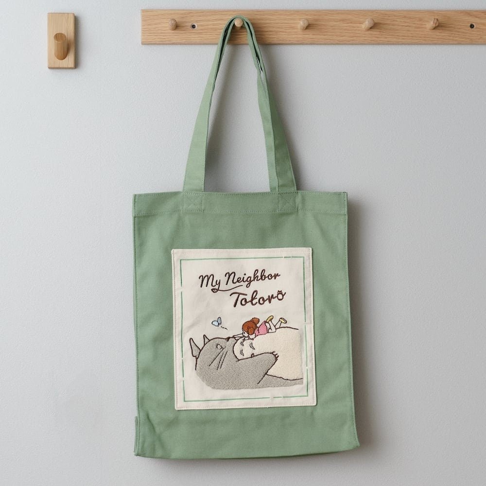 Official Ghibli Totoro Tote Bag/Card Case • My Neighbor Totoro Shoulder Bag/Shopper/Handbag/Hobo/Pass Case - Kamaji Market