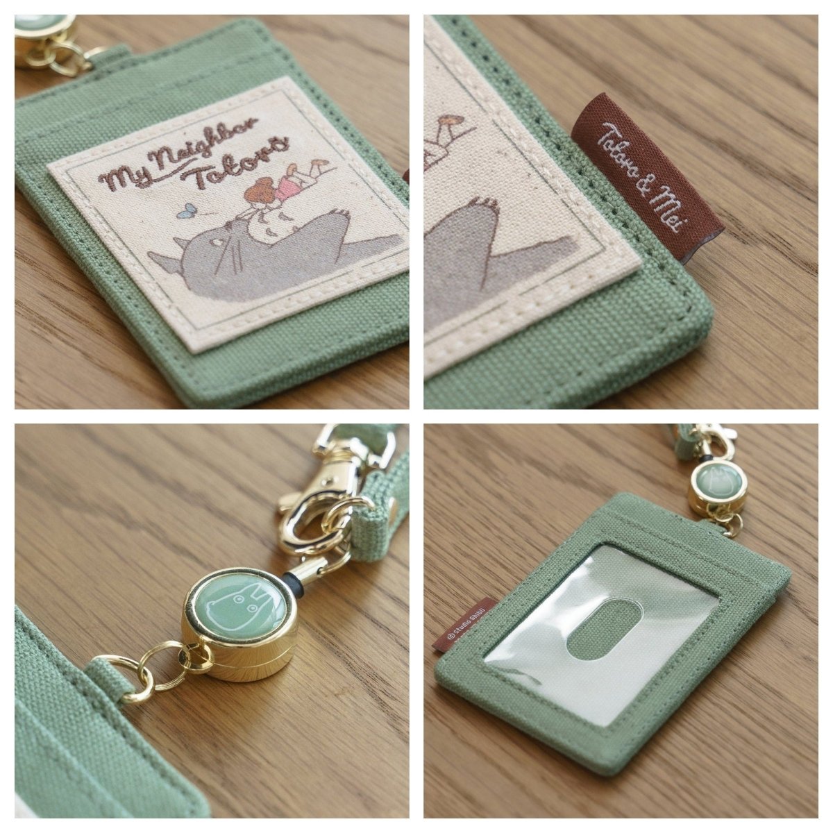 Official Ghibli Totoro Tote Bag/Card Case • My Neighbor Totoro Shoulder Bag/Shopper/Handbag/Hobo/Pass Case - Kamaji Market