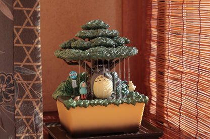 Official Ghibli Totoro Water Garden/Fountain • My Neighbor Totoro Bonsai Home Decor/Interior Diorama - Kamaji Market