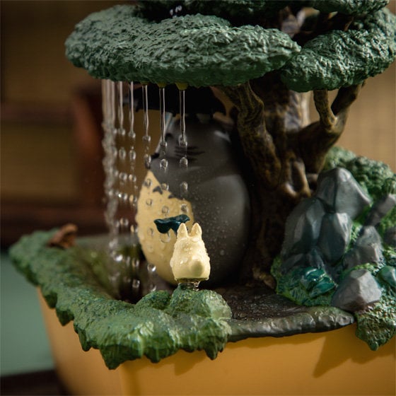 Official Ghibli Totoro Water Garden/Fountain • My Neighbor Totoro Bonsai Home Decor/Interior Diorama - Kamaji Market