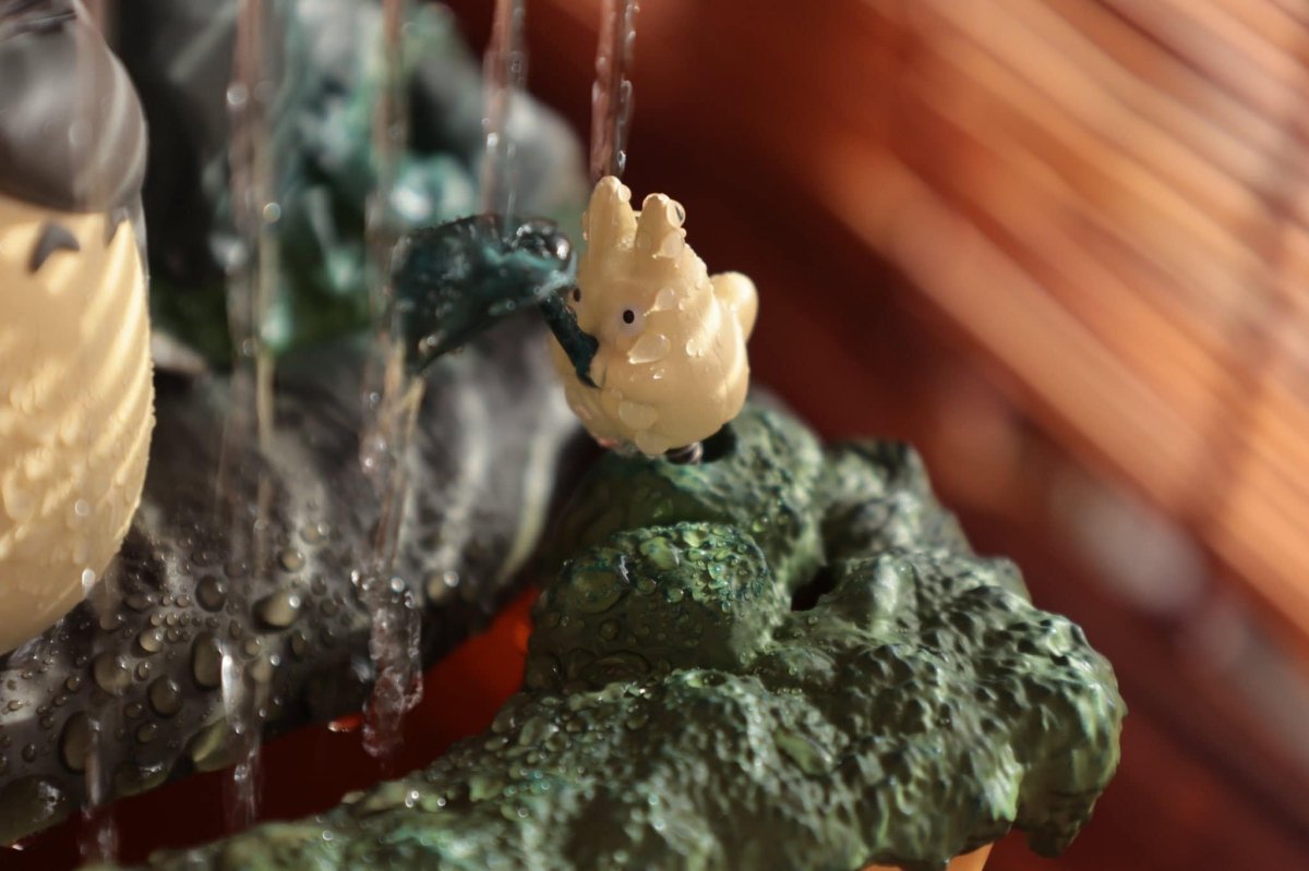 Official Ghibli Totoro Water Garden/Fountain • My Neighbor Totoro Bonsai Home Decor/Interior Diorama - Kamaji Market