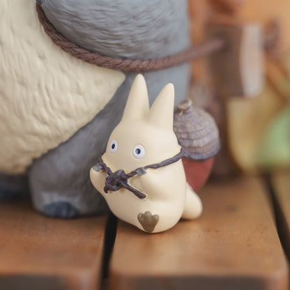 Official Ghibli Totoro with Basket Planter Cover • My Neighbor Totoro Pot/Home Decor/Interior Diorama - Kamaji Market