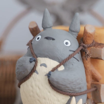 Official Ghibli Totoro with Basket Planter Cover • My Neighbor Totoro Pot/Home Decor/Interior Diorama - Kamaji Market