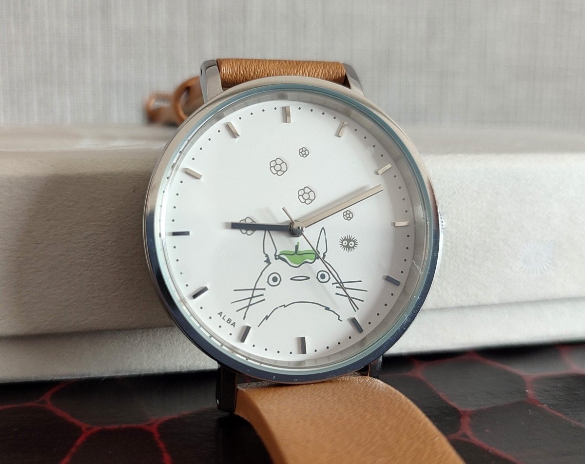 Official Ghibli Totoro Wrist Watch • My Neighbor Totoro Japanese Clock • Anime Watches for Girl/Women • Water Resistant - Kamaji Market