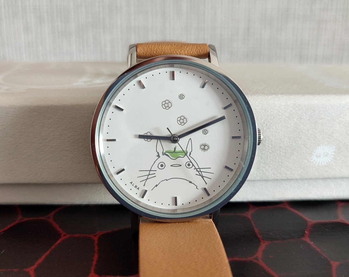 Official Ghibli Totoro Wrist Watch • My Neighbor Totoro Japanese Clock • Anime Watches for Girl/Women • Water Resistant - Kamaji Market