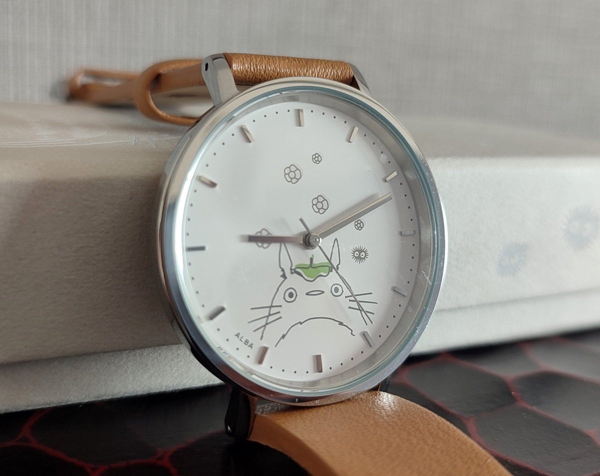 Official Ghibli Totoro Wrist Watch • My Neighbor Totoro Japanese Clock • Anime Watches for Girl/Women • Water Resistant - Kamaji Market