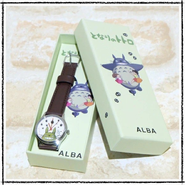 Official Ghibli Totoro Wrist Watch • My Neighbor Totoro Japanese Clock • Anime Watches for Men/Women • Water Resistant - Kamaji Market