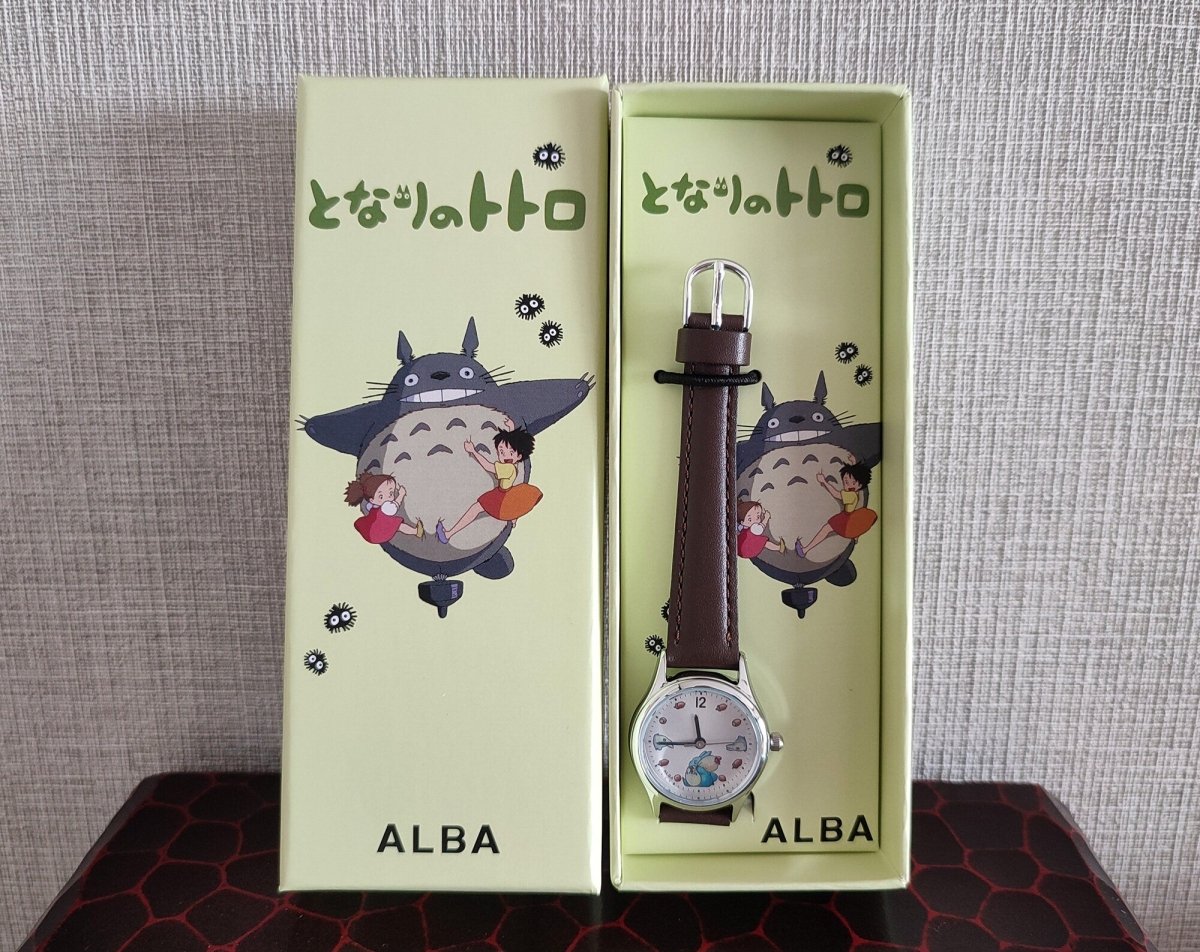 Official Ghibli Totoro Wrist Watch • My Neighbor Totoro Seiko ALBA Watch - Kamaji Market
