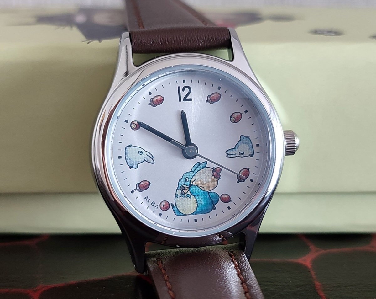 Official Ghibli Totoro Wrist Watch • My Neighbor Totoro Seiko ALBA Watch - Kamaji Market