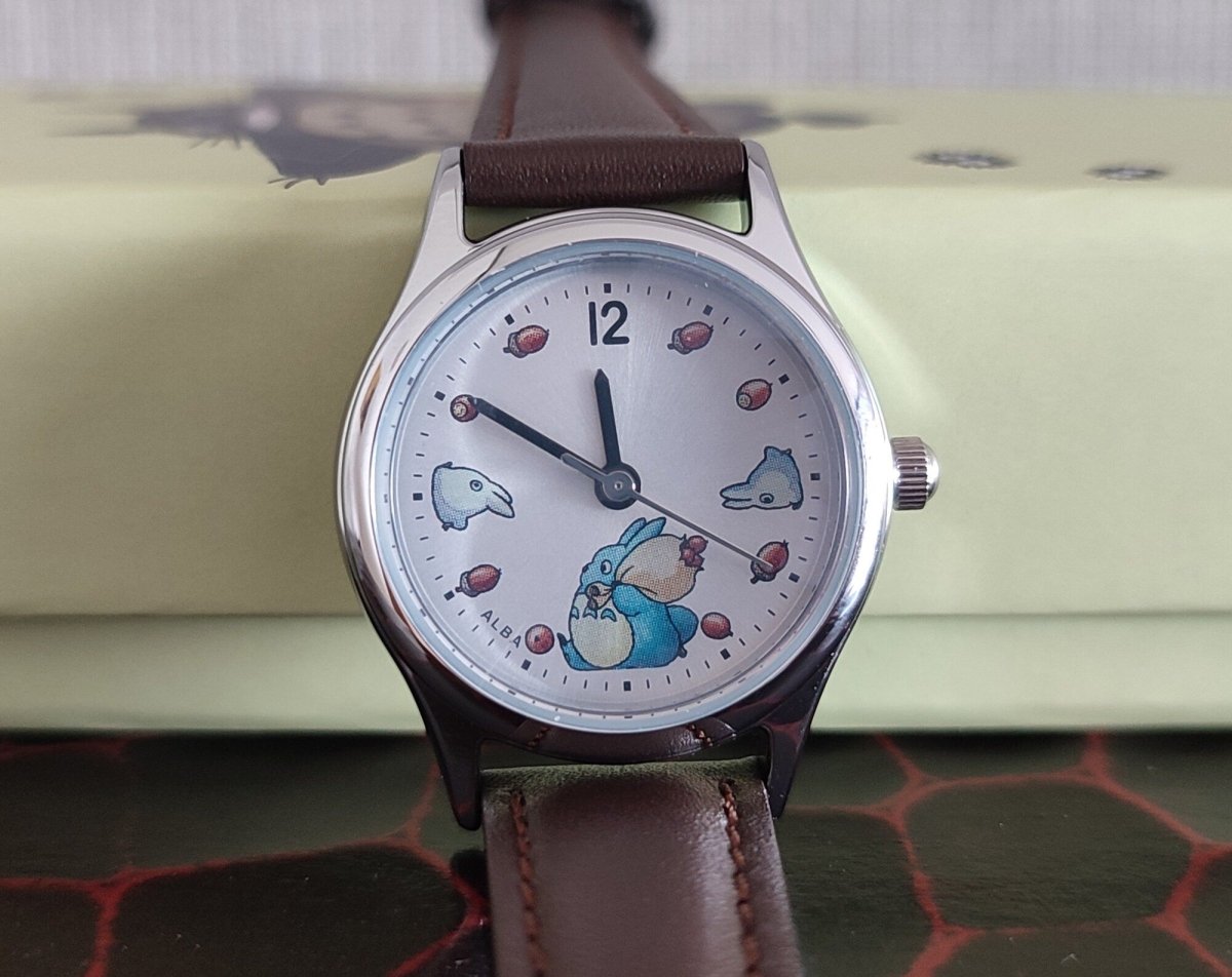 Official Ghibli Totoro Wrist Watch • My Neighbor Totoro Seiko ALBA Watch - Kamaji Market