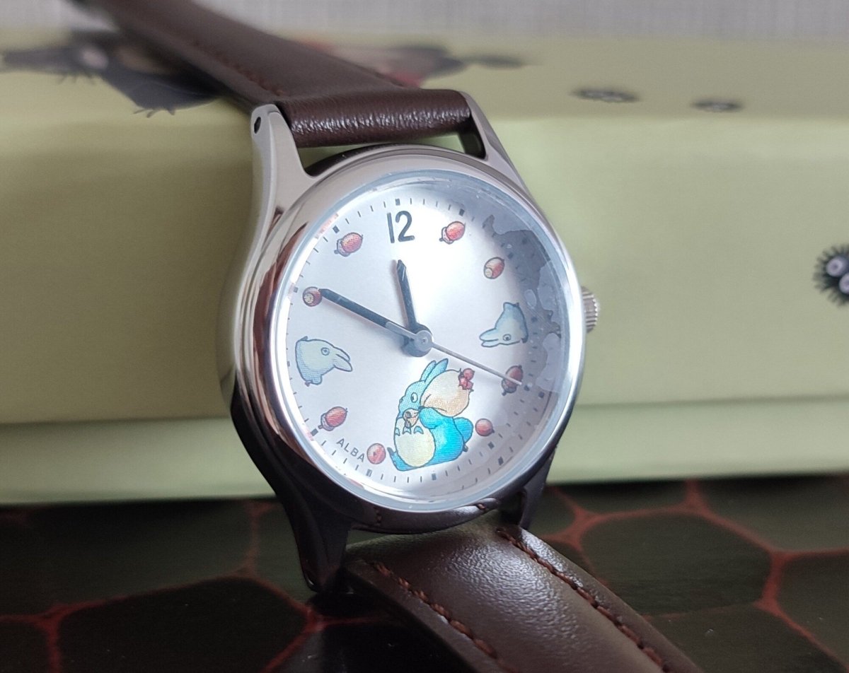 Official Ghibli Totoro Wrist Watch • My Neighbor Totoro Seiko ALBA Watch - Kamaji Market