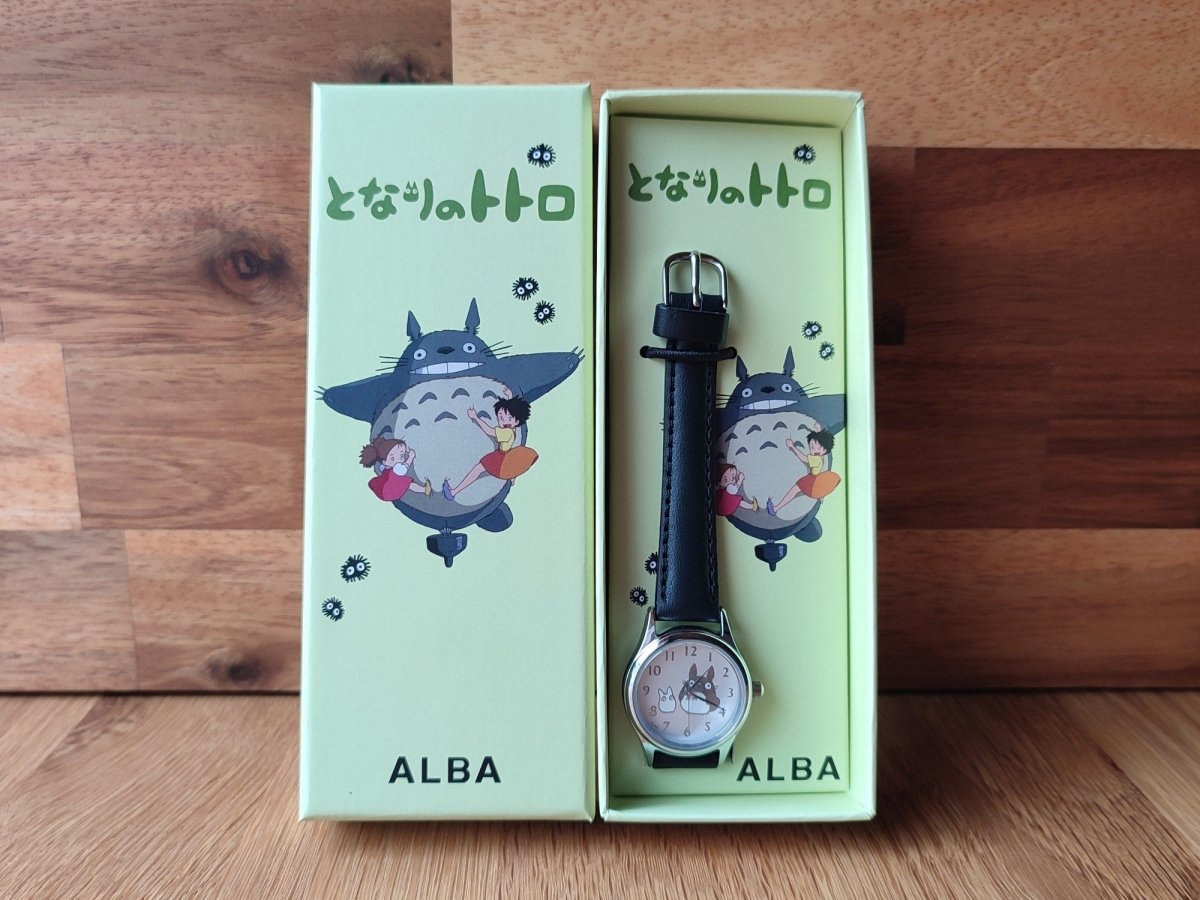 Official Ghibli Totoro Wrist Watch • My Neighbor Totoro Watch/Clock • Japanese Anime Watches - Kamaji Market