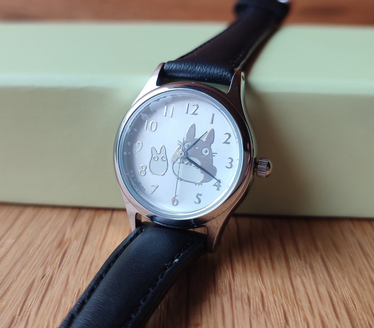 Official Ghibli Totoro Wrist Watch • My Neighbor Totoro Watch/Clock • Japanese Anime Watches - Kamaji Market