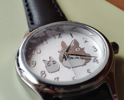 Official Ghibli Totoro Wrist Watch • My Neighbor Totoro Watch/Clock • Japanese Anime Watches - Kamaji Market